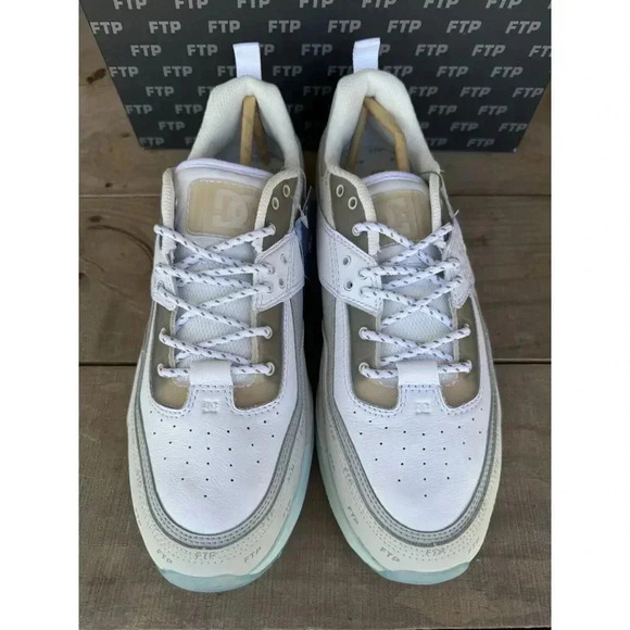 FTP E TRIBEKA DC SHOES SIZE 10 New DC shoes Exclusive X F*CK THE POPULATION - Picture 10 of 16